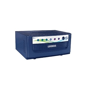 luminous 1650 eco volt165024v ups inverter with battery for home large blue
