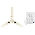 Luminous Exhaust Fan Vento Deluxe 200 mm &amp; Dhoom 1200mm 70-Watt High Speed Ceiling Fan (Ivory) Combo