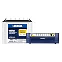 Luminous Inverter &amp; Battery Combo (Hercules 1600 Square Wave 1500VA/12V Inverter with ILTT28060 Tall Tubular 250Ah Battery) for Home, Office &amp; Shops