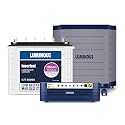 Luminous Inverter &amp; Battery Combo (Hercules 1600 Square Wave 1500VA/12V Inverter with ILTT20060 Tall Tubular 160Ah Battery+ Trolley) for Home, Office &amp; Shops