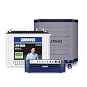 Luminous Inverter &amp; Battery Combo (Hercules 1600 Square Wave 1500VA/12V Inverter with LM18075 Tall Tubular 150Ah Battery + Trolley) for Home, Office &amp; Shops