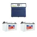 Luminous Inverter &amp; Battery Combo (Optimus 2300 Sine Wave 2000VA/24V Inverter with Red Charge RC 15000PRO Tall Tubular 120Ah Battery - 2 Batteries) for Home, Office &amp; Shops