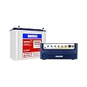 Luminous Inverter with Battery Combo, Hercules 1500 Sine Wave 1400VA 12 Volt Inverter with Red Charge RC 25000 Tall Tubular 200 Ah Battery Combo for Home, Office &amp; Shop