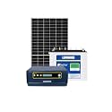 Luminous NXGPRO Inverter (1) with LPTT 12150H Battery (1) and Solar Panel 170W (6), Blue