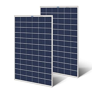 luminous bis certified polycrystalline 165 watt solar panel for home with pid resistance technology and severe weather resilience 12 voltpack of 2