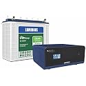 Luminous Zelio1100 Inverter with EC 18036 Battery- White