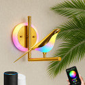 LUMINX Swing Arm Wall Light Wall Lamp With Bulb