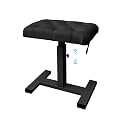 lumizone Height Adjustable Keyboard Bench Hydraulic Lifting Tufted