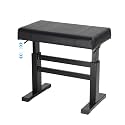 lumizone Hydraulic Lifting Piano Bench Height Adjustable Smooth
