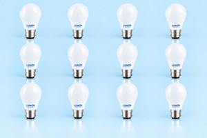 lumon 9 w basic round b22 led bulb