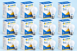 lumon 9 w basic round b22 led bulb