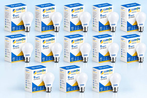 lumon 9 w basic round b22 led bulb