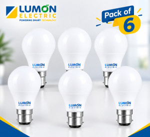 lumon 9 w basic round b22 led bulb