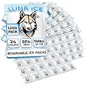Dry Ice Packs for Shipping Cubes - Long Lasting ice Packs - 24+ Hour Freeze Power - BPA Free - 1200 Pack Bulk 75 lb – Hielo Seco - Reusable Gel Bricks for Food