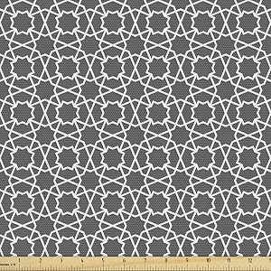Lunarable Orient Fabric by The Yard Geometric