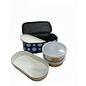 Lunch Box Set with 2 Stainless Steel