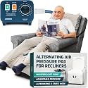 Lunderg Alternating Air Pressure Pad for Recliner Chair with Quiet Pump