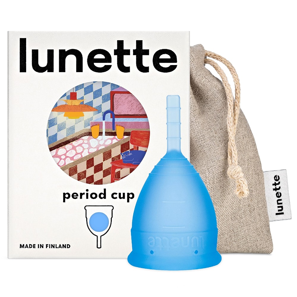 Lunette Menstrual Cup - Reusable Period Cup view 3