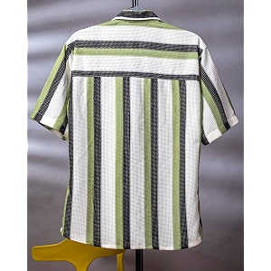 Lunice Crochet Regular Fit Shirt for Men