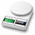 LUNYAKO SF-400 Digital Kitchen Weighing Scale | 10kg Capacity | 1g Accuracy | LCD Display | Electronic Weight Machine for Baking, Cooking, Fitness & Diet | Home and daily kitchen use.