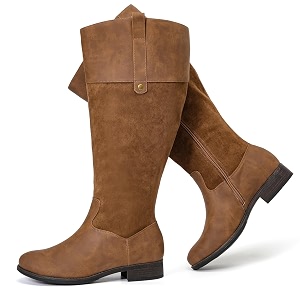 Luoika Womens Extra Wide Calf Knee High