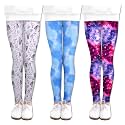 LUOUSE Girls' Leggings Full Length Comfy Pants Trousers 4-13 Years