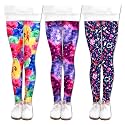 LUOUSE Girls' Leggings Full Length Comfy Pants Trousers 4-13 Years