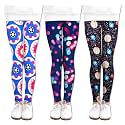 LUOUSE Girls' Leggings Full Length Comfy Pants Trousers 4-13 Years