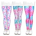 LUOUSE Girls' Leggings Full Length Comfy Pants Trousers 4-13 Years