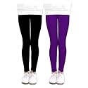 LUOUSE Girls' Leggings Full Length Comfy Pants Trousers 4-13 Years