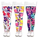 LUOUSE Girls' Leggings Full Length Comfy Pants Trousers 4-13 Years
