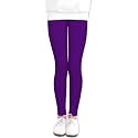 LUOUSE Girls' Leggings Full Length Comfy Pants Trousers 4-13 Years