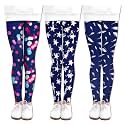 LUOUSE Girls' Leggings Full Length Comfy Pants Trousers 4-13 Years