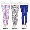LUOUSE Girls' Leggings Full Length Comfy Pants Trousers 4-13 Years