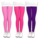 LUOUSE Girls' Leggings Full Length Comfy Pants Trousers 4-13 Years