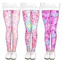LUOUSE Girls' Leggings Full Length Comfy Pants Trousers 4-13 Years