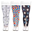 LUOUSE Girls' Leggings Full Length Comfy Pants Trousers 4-13 Years