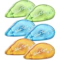 Double Sided Tape Roller Scrapbooking Tape, Permanent Adhesive Tape Dispenser Runner for Crafts and Arts Projects Gift Wrapping(Multicolor) (D.Side Glue Tape -6)