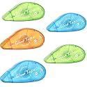 Double Sided Tape Roller Scrapbooking Tape, Permanent Adhesive Tape Dispenser Runner for Crafts and Arts Projects Gift Wrapping(Multicolor) (D.Side Glue Tape -5)