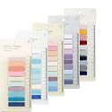Index Tabs Sticky Notes with Ruler Color Sticky Tabs for Notebook, Books, PET Material Page Tabs Sticky Flags File Index Tabs Office Stationery (Pack of 5 Sticky Note)
