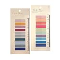 Index Tabs Sticky Notes With Ruler - Color Sticky Flags for Notebook, Books - PET Material Page Markers - Office Stationery (2 Packs | 400 Pcs)