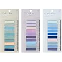Index Tabs Sticky Notes with Ruler Color Sticky Tabs for Notebook, Books, PET Material Page Tabs Sticky Flags File Index Tabs Office Stationery (30 Color Sticky Note)