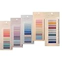 Index Tabs Sticky Notes With Ruler - Color Sticky Flags for Notebook, Books - PET Material Page Tabs Office Stationery (5 Packs | 1000 Pcs)