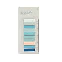 Index Tabs Sticky Notes With Ruler - Color Tabs for Notebook, Books - PET Material Page Flags, File Index - Office Stationery (1 Pack | 200 Pcs)