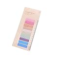 Index Tabs With Ruler - Color Sticky Notes for Notebook, Books - PET Material Page Flags, File Tabs - Office Stationery (Pack of 1)
