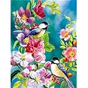 LUPINEZDIY 5D Diamond Digital Painting 30cm x 40cm Rhinestone Painting Suitable for Home Hospital Office Suitable for Adults &amp; Kids (ZB 1665)