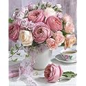 LUPINEZDIY 5D Diamond Digital Painting 30cm x 40cm Rhinestone Painting Suitable for Home Hospital Office Suitable for Adults &amp; Kids (ZB 1664)