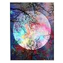 LUPINEZDIY 5D Diamond Digital Painting 30cm x 40cm Rhinestone Painting Suitable for Home Hospital Office Suitable for Adults &amp; Kids (ZB 1598)