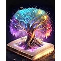 LUPINEZDIY 5D Diamond Digital Painting 30cm x 40cm Rhinestone Painting Suitable for Home Hospital Office Suitable for Adults &amp; Kids (ZB 1607)