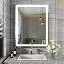 LUPPRA Smart LED Wall Mirror with Touch Sensor for Bathrooms, Living Rooms, and Hallway Bathroom Mirror (Star Finish : Polished)